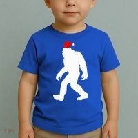 Bigfoot Yeti Sasquatch Ugly Christmas Sweater Gift  Toddler T-Shirt thumb 2