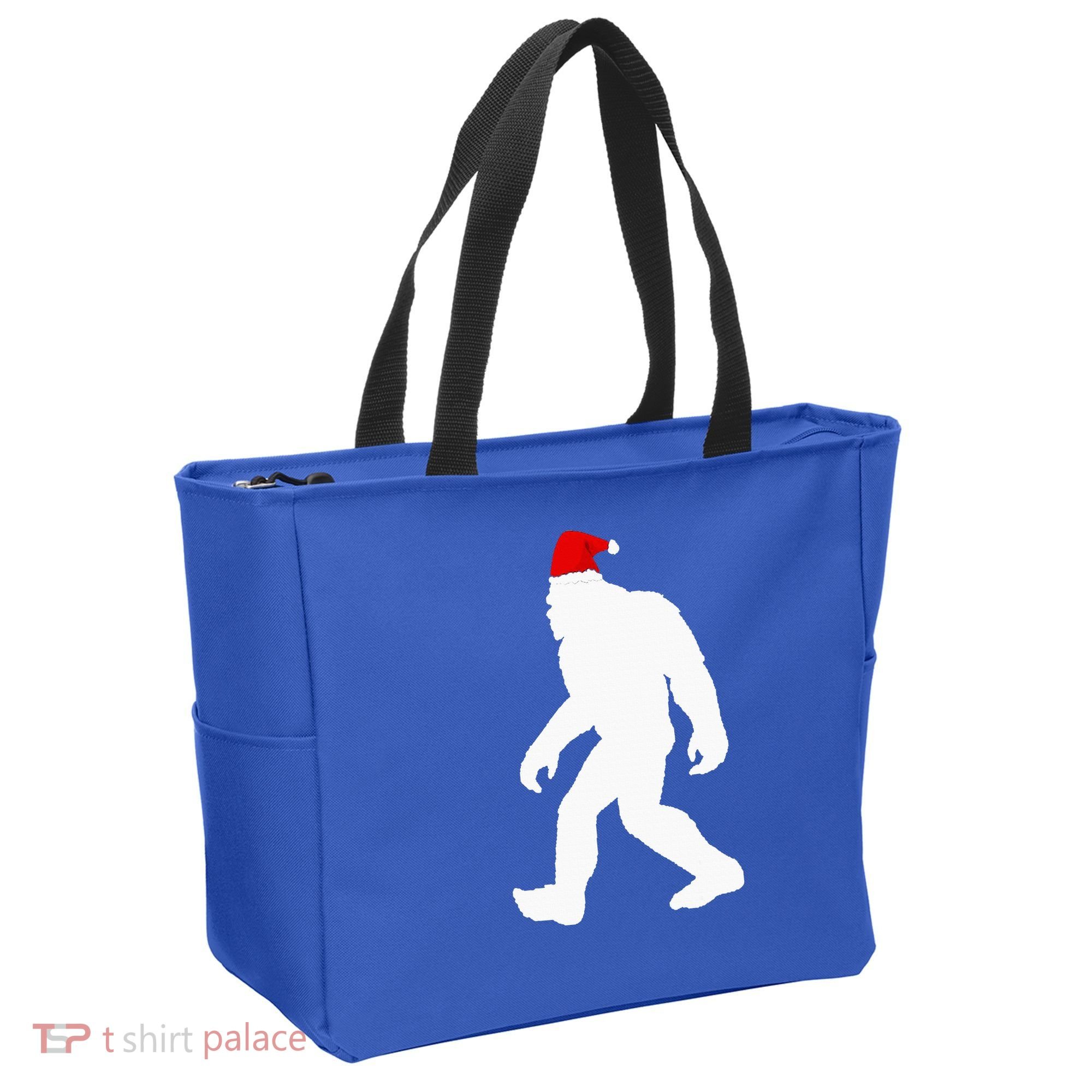 Bigfoot Yeti Sasquatch Ugly Christmas Sweater Gift  Tote Bag