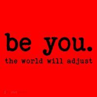 Be You The World Will Adjust Santa Hat thumb 1