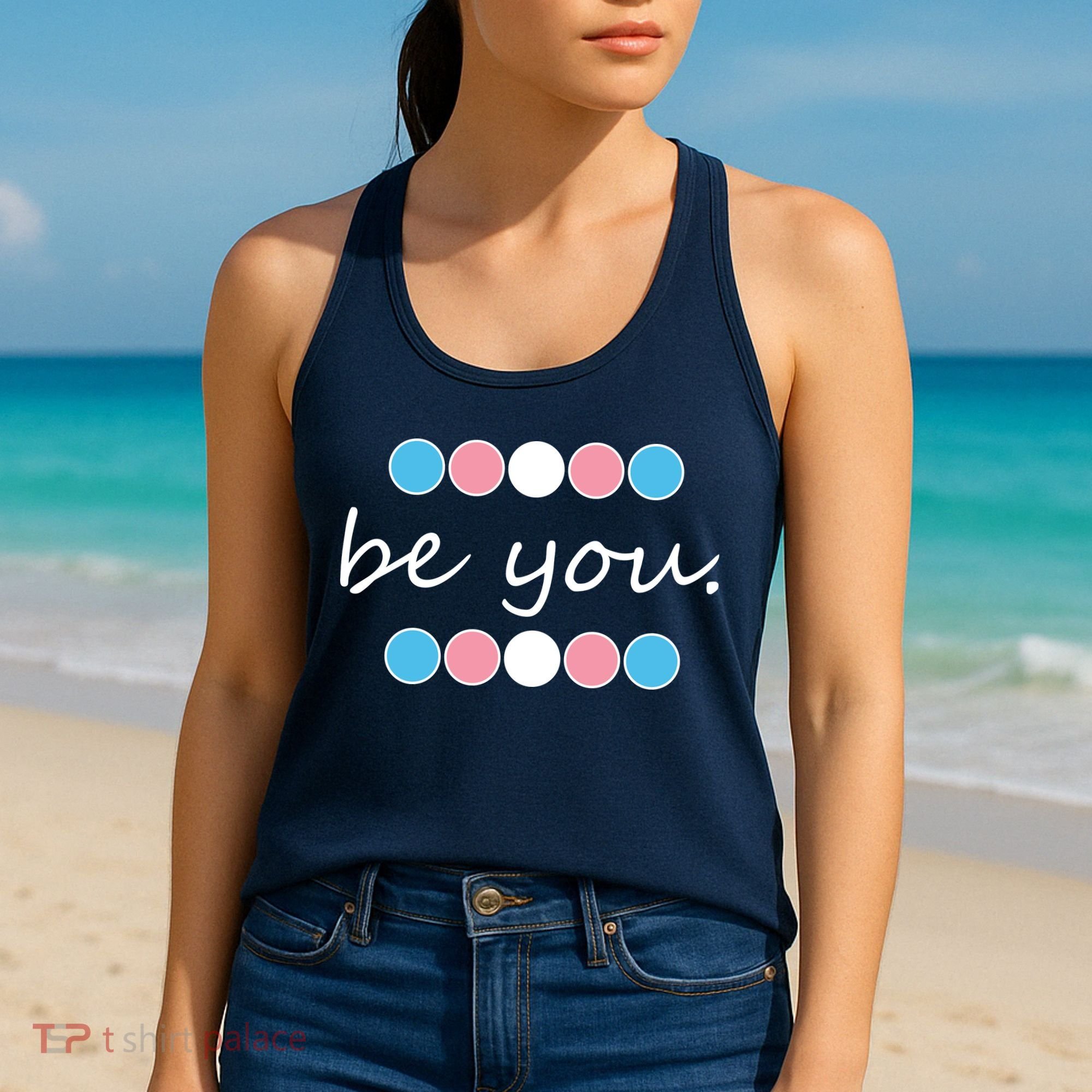 Be You Transgender Pride Month Women's Tank Top