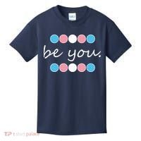 Be You Transgender Pride Month Kids T-Shirt thumb 0