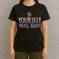 Be Yourself They'll Adjust T-Shirt thumb 4