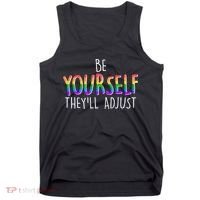 Be Yourself They'll Adjust Tank Top thumb 0