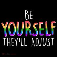 Be Yourself They'll Adjust Toddler T-Shirt thumb 4