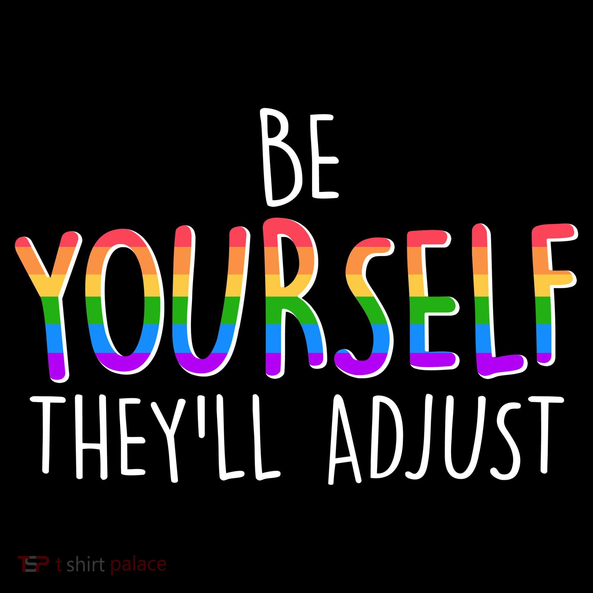 Be Yourself They'll Adjust Kids Hoodie
