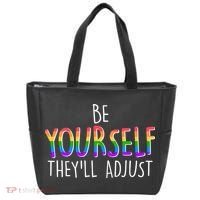 Be Yourself They'll Adjust Tote Bag thumb 0