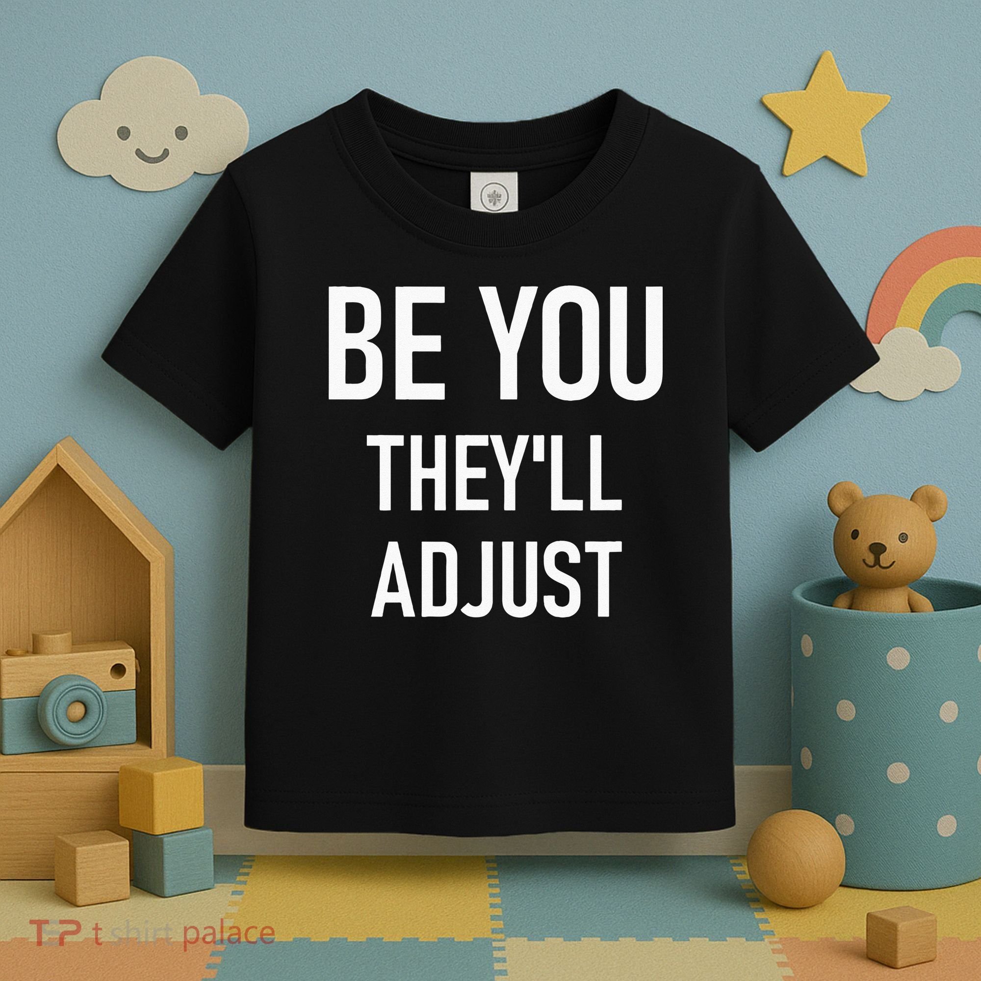Be You Theyll Adjust Inspirational Sayings. Toddler T-Shirt