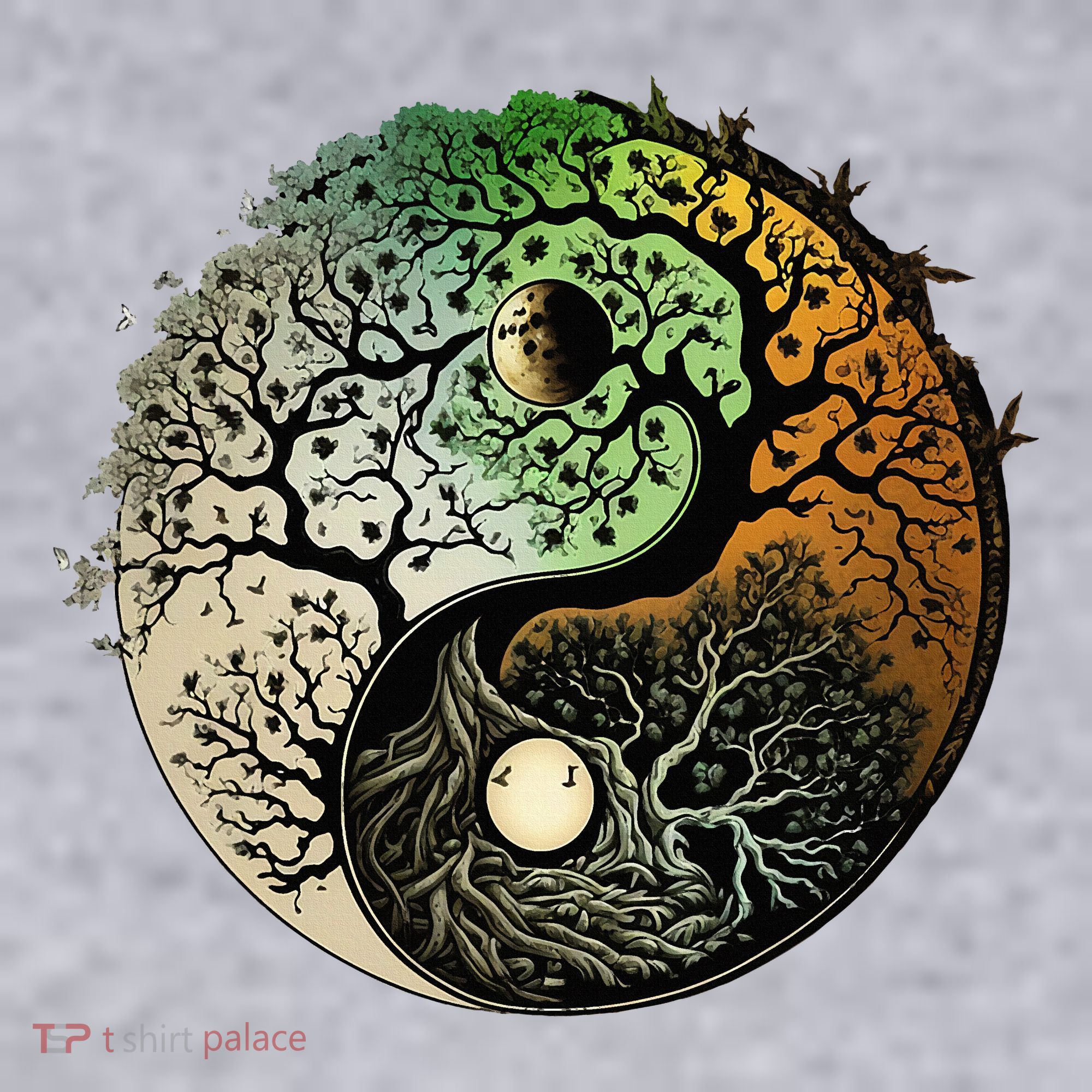 Buddhist Yin Yang Zen Tree Of Life Women's Sweatshirt