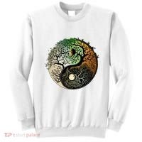 Buddhist Yin Yang Zen Tree Of Life Sweatshirt thumb 0