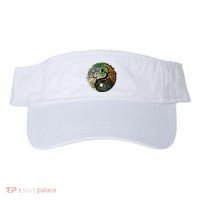 Buddhist Yin Yang Zen Tree Of Life Visor thumb 0