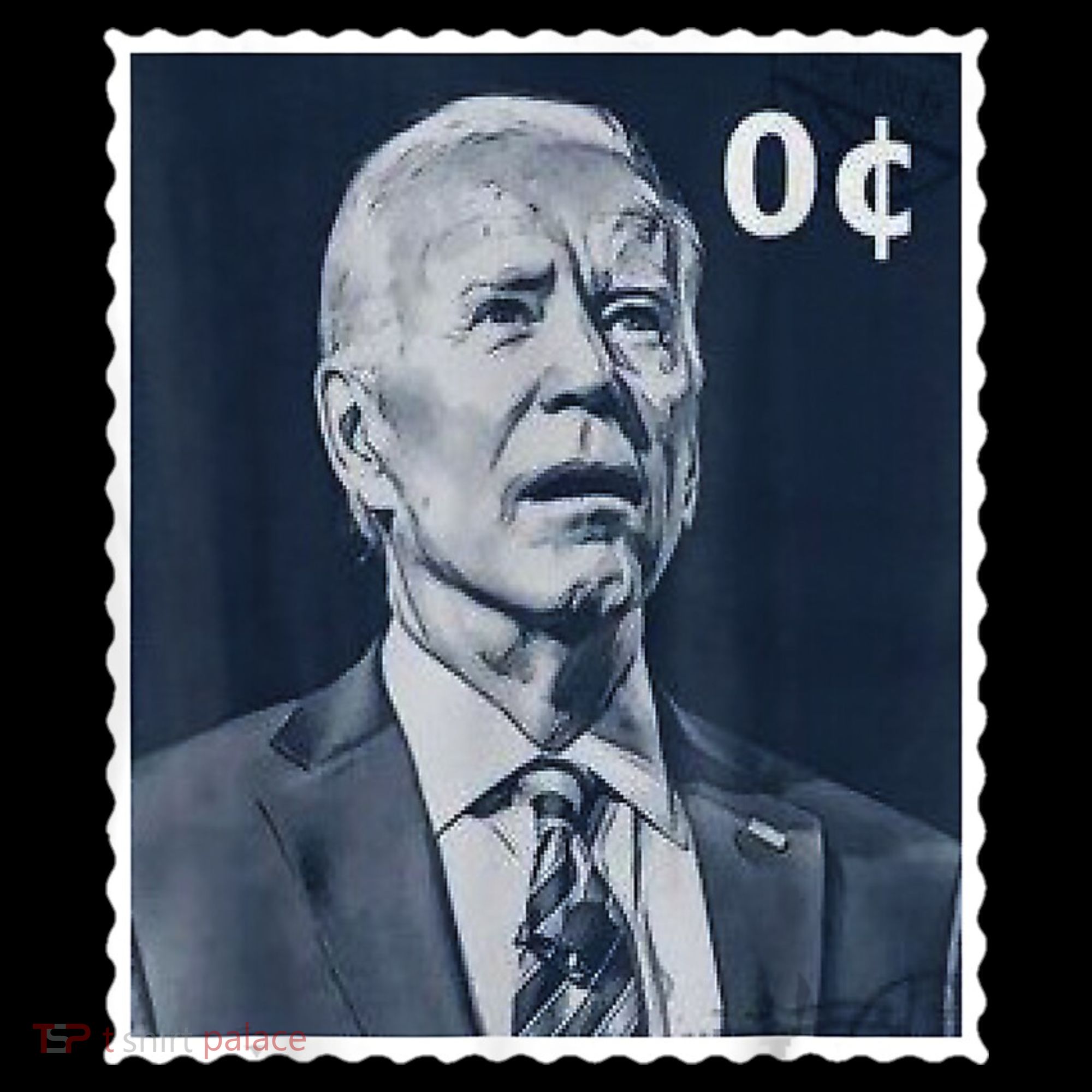 Biden Zero Cents Stamp 0 President Joe Biden Coffee Mug