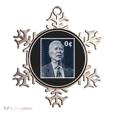 Biden Zero Cents Stamp 0 President Joe Biden Ornament
