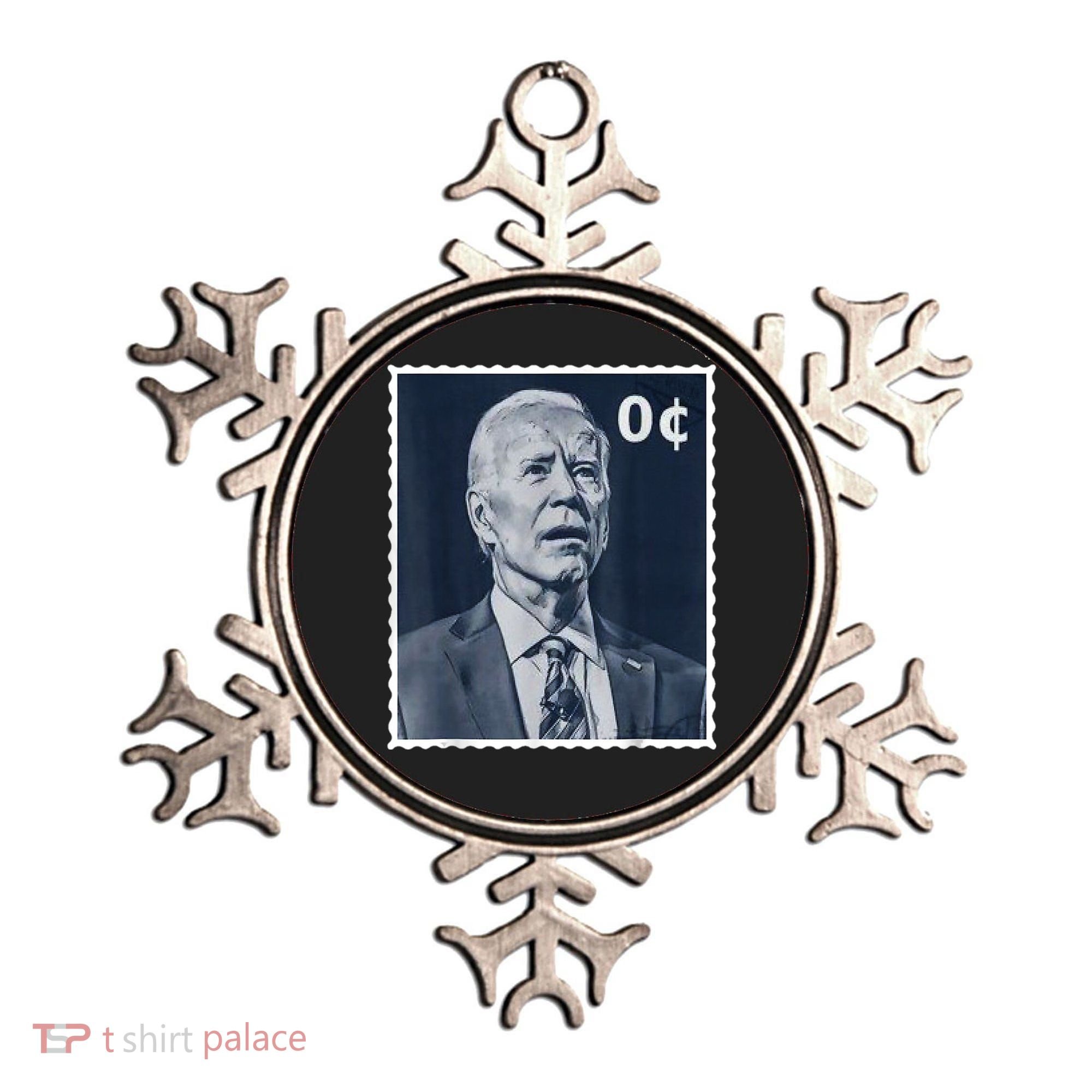 Biden Zero Cents Stamp 0 President Joe Biden Ornament