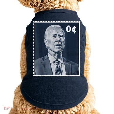 Biden Zero Cents Stamp 0 President Joe Biden Doggie Tank