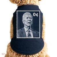 Biden Zero Cents Stamp 0 President Joe Biden Doggie Tank thumb 0