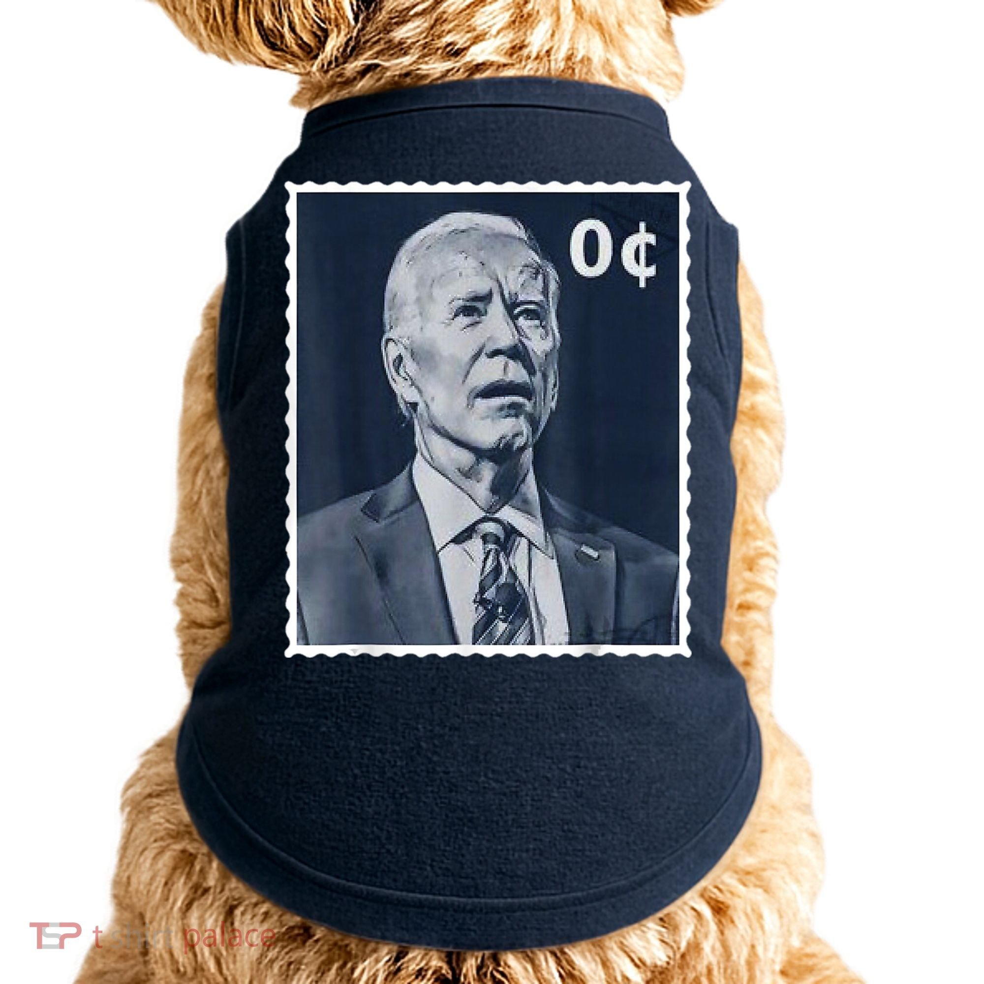 Biden Zero Cents Stamp 0 President Joe Biden Doggie Tank