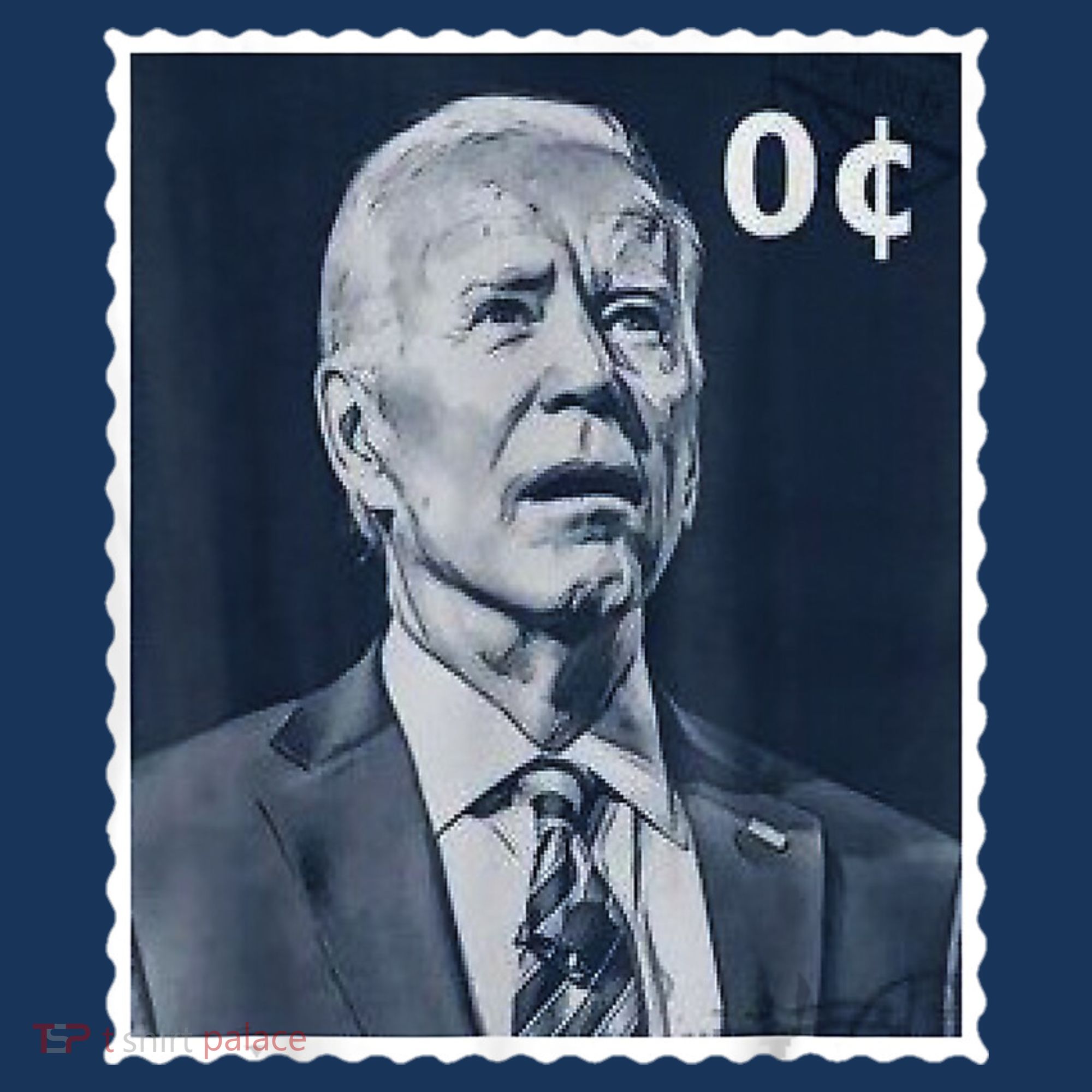 Biden Zero Cents Stamp 0 President Joe Biden Sweatshirt