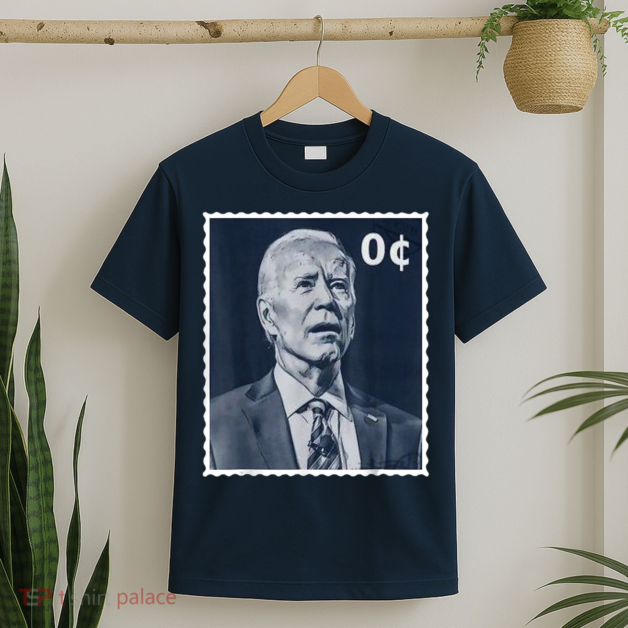 Biden Zero Cents Stamp 0 President Joe Biden T-Shirt