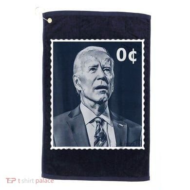 Biden Zero Cents Stamp 0 President Joe Biden Golf Towel