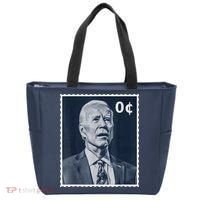 Biden Zero Cents Stamp 0 President Joe Biden Tote Bag thumb 0