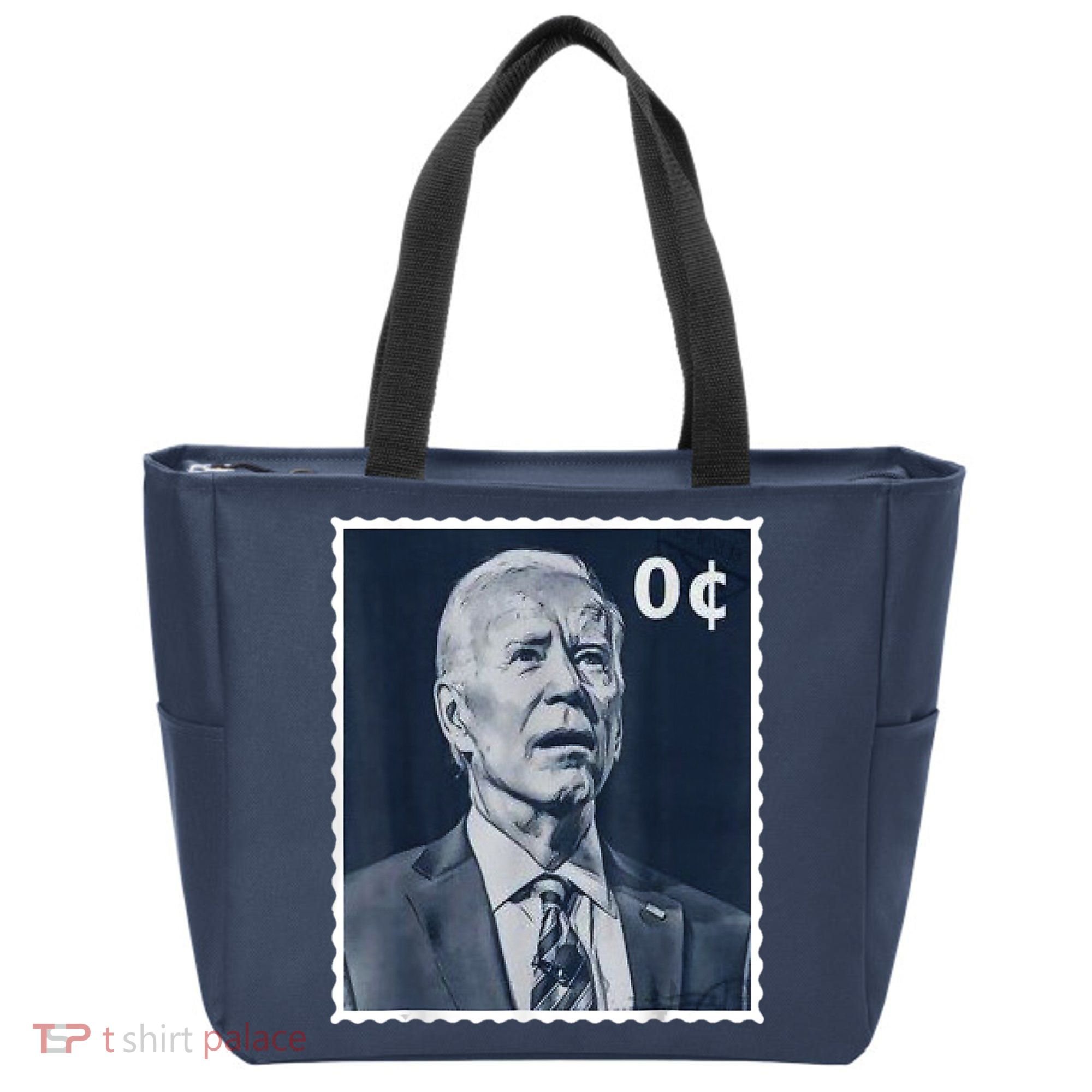 Biden Zero Cents Stamp 0 President Joe Biden Tote Bag