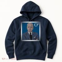 Biden Zero Cents Stamp Joe 0 Funny President Hoodie thumb 0