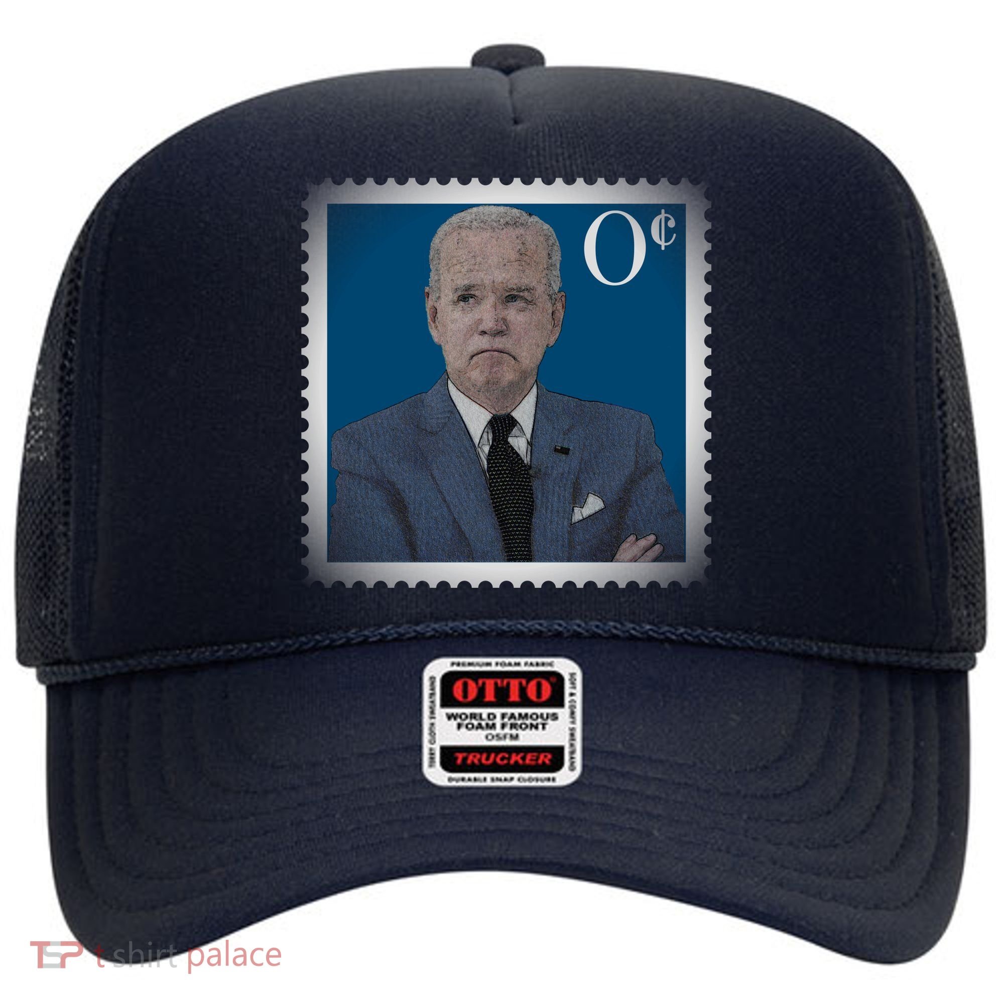 Biden Zero Cents Stamp Joe 0 Funny President Hat