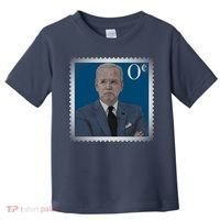 Biden Zero Cents Stamp Joe 0 Funny President Toddler T-Shirt thumb 0