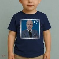 Biden Zero Cents Stamp Joe 0 Funny President Toddler T-Shirt thumb 2