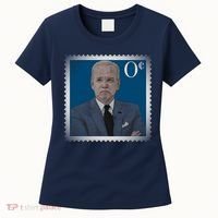 Biden Zero Cents Stamp Joe 0 Funny President Women's T-Shirt thumb 0