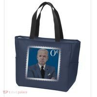 Biden Zero Cents Stamp Joe 0 Funny President Tote Bag thumb 3