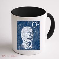 Biden Zero Cents Stamp 0 President Joe Coffee Mug thumb 1