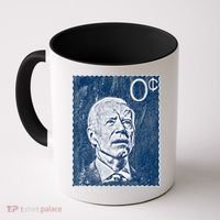 Biden Zero Cents Stamp 0 President Joe Coffee Mug thumb 0