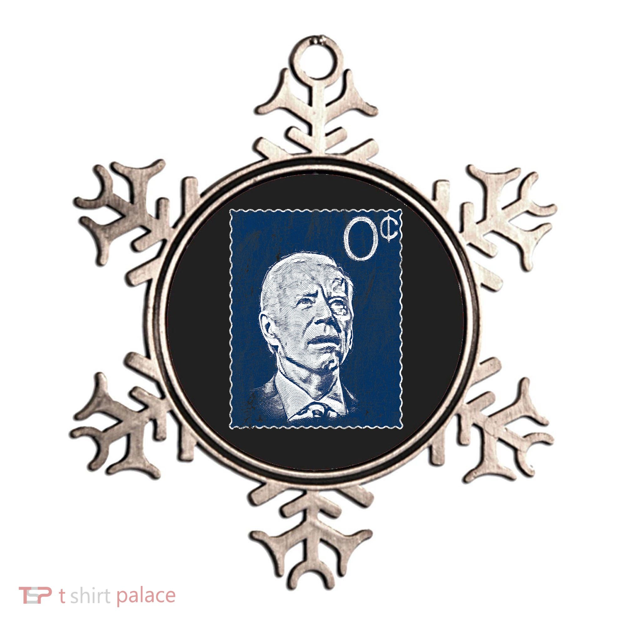 Biden Zero Cents Stamp 0 President Joe Ornament