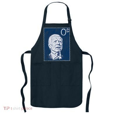 Biden Zero Cents Stamp 0 President Joe Apron