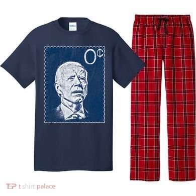 Biden Zero Cents Stamp 0 President Joe Pajama Set