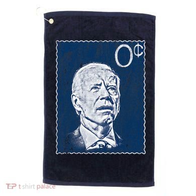 Biden Zero Cents Stamp 0 President Joe Golf Towel
