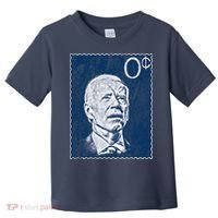 Biden Zero Cents Stamp 0 President Joe Toddler T-Shirt thumb 0