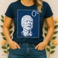 Biden Zero Cents Stamp 0 President Joe Women's T-Shirt thumb 2