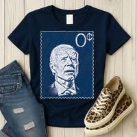 Biden Zero Cents Stamp 0 President Joe Women's T-Shirt thumb 3