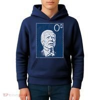 Biden Zero Cents Stamp 0 President Joe Kids Hoodie thumb 4