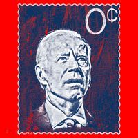 Biden Zero Cents Stamp 0 President Joe Santa Hat thumb 1