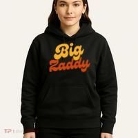 Big Zaddy Fathers Day Gift Present Retro style Hoodie thumb 5