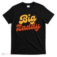 Big Zaddy Fathers Day Gift Present Retro style T-Shirt thumb 0