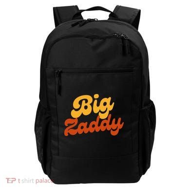 Big Zaddy Fathers Day Gift Present Retro style Backpack