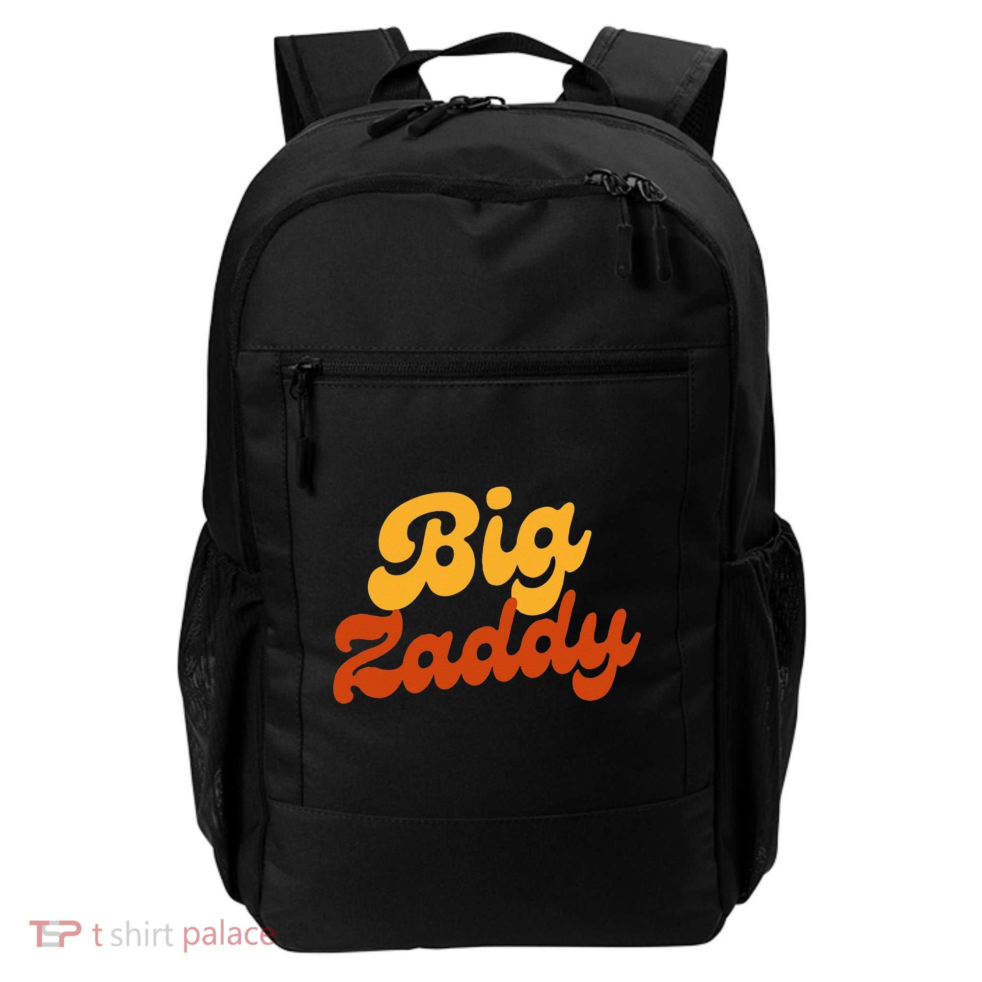 Big Zaddy Fathers Day Gift Present Retro style Backpack