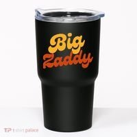Big Zaddy Fathers Day Gift Present Retro style Tumbler thumb 0