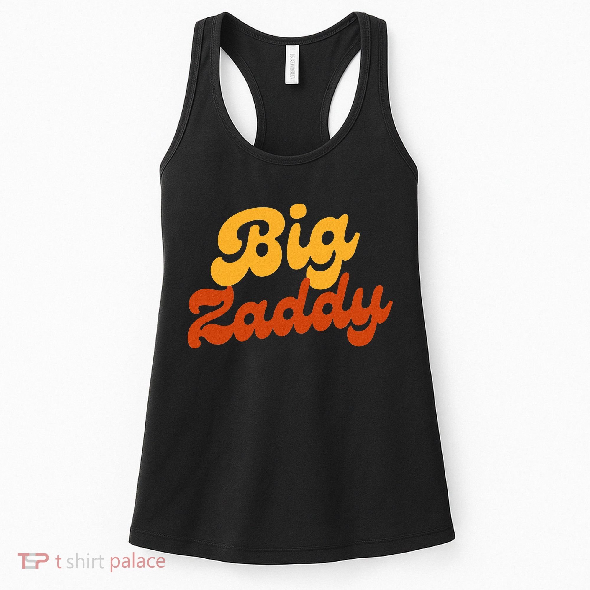 Big Zaddy Fathers Day Gift Present Retro style Women's Tank Top