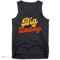Big Zaddy Fathers Day Gift Present Retro style Tank Top thumb 0