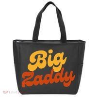 Big Zaddy Fathers Day Gift Present Retro style Tote Bag thumb 0
